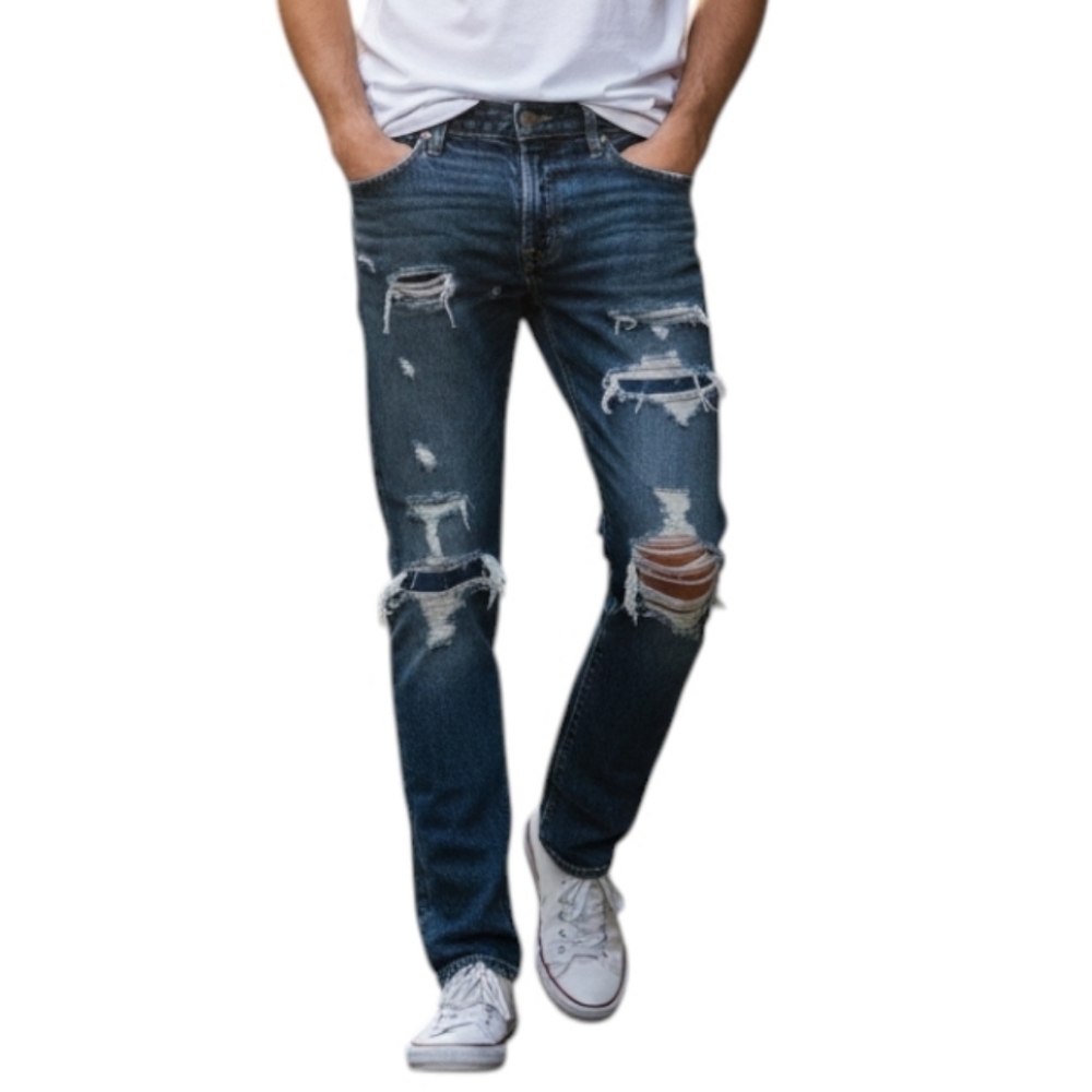 Abercrombie Langdon Slim Jeans Men 31 Blue